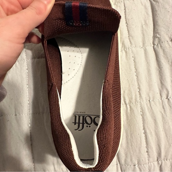 Womens Slip-On Sneakers - Brown - Picture 6 of 8